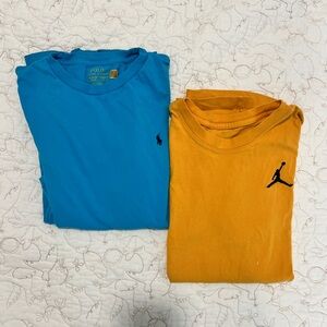 TShirt Bundle, Men’s S or Boys XL, Ralph Lauren & Nike Jordan shirts